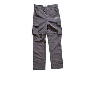 HMDD Happy Memories Don't Die Brown Cargo Convertible Zip Off Pants Size Small